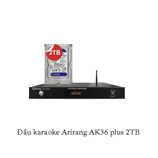 Đầu karaoke Arirang AK36 plus 2TB
