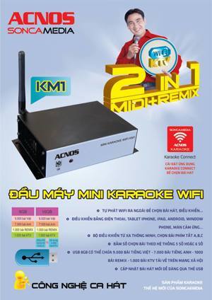 Đầu Karaoke Mini Wifi KM1