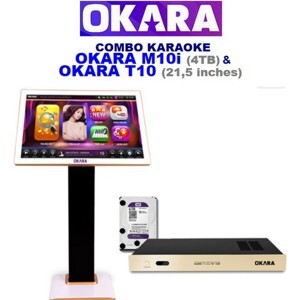 Đầu Karaoke OKara M10i 4TB + Màn hình 21.5inch
