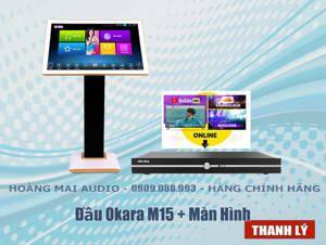 Đầu Karaoke Okara M15 + Ổ cứng 4TB + Màn hình 21.5 inch