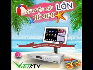 Đầu Karaoke Việt KTV HD PRO 4TB + Màn hình 21