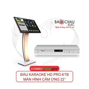 Đầu Karaoke Việt KTV HDPro 6TB và Màn hình 22inch