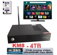 Đầu karaoke wifi Online & Offline HDD 4 TB Android Acnos KM8