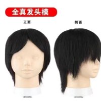 Đầu ken tóc nam dài 20cm có thể tẩy nhuộm uốn sấy tạo kiểu cho học viên thợ tóc (F1)