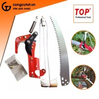 Đầu kéo và cưa cắt cành trên cao giật dây 3m TOP TGS-00058 Đài Loan