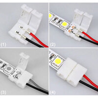 Đầu Kẹp Dây led Dán, Cuộn Led 2835,5050,3014, Bản 8mm-10mm Không Cần Hàn