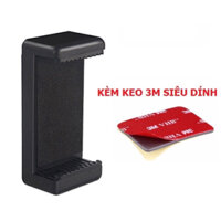 Đầu kẹp điện thoại kèm keo 3M dán đồng hồ xe máy