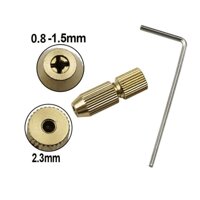 Đầu kẹp mũi khoan  gắn trục động cơ 2.3mm , mũi khoan 0.8-1.5mm