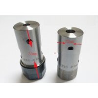 Đầu kẹp mũi phay CNC ER16 (kèm 1 colet nhắn tin cho e để chọn) / Đầu giữ khoan ER16 gắn động cơ nhiều lỗ trục