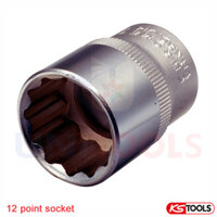 Đầu khẩu 1/2 inch 10-36 mm 12 point KS Tools