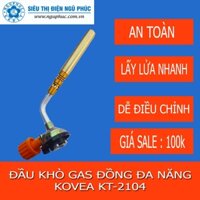 Đầu khò ga đồng đa năng KOVEA KT -2104