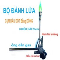 Đầu khò lửa bằng đồng, máy kẹo bông gòn, đánh lửa tự động