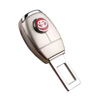 Đầu khóa chốt cắm móc đai dây an toàn ô tô cao cấp HC-888 Chất liệu Hợp kim inox cao cấp dùng cho các loại xe - TOYOTA
