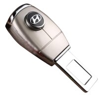 Đầu khóa chốt cắm móc đai dây an toàn ô tô cao cấp HC-888 Chất liệu Hợp kim inox cao cấp dùng cho các loại xe - HYUNDAI