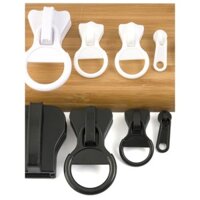 Đầu khóa kéo bằng nhựa, răng mịn, phụ kiện quần áo, nhiều mẫu khóa kéo, đã vượt qua kiểm tra an ninh