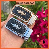 Đầu khóa thắt lưng cá sấu thật hợp kim cao cấp bản dây rộng 3 cm TRS12