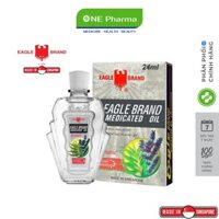 Dầu khuynh diệp Con Ó Eagle Brand Medicated Oil Aromatuc Lavender Eucalyptus 24ML
