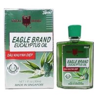 Dầu Khuynh Diệp Con Ó MỸ EAGLE BRAND EUCALYPTUS OIL 30ML (2 NẮP- Singapore Sản Xuất)