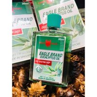 👪👪👪Dầu khuynh diệp Make in Singapore EAGLE BRAND EUCALYPTUS OIL chính hãng 30 ml  - Hàng vào thị trường Mĩ