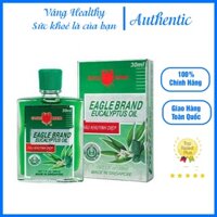 Dầu Khuynh Diệp Mỹ Eagle Brand Eucalyptus Oil Con Ó 2 Nắp Dành Cho Bé Chai 30ml
