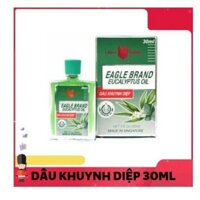 Dầu Khuynh Diệp Mỹ Eagle Brand Eucalyptus Oil Con Ó 2 Nắp dành cho bé chai 30ml