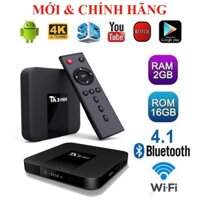 Đầu kĩ thuật số TV BOX TX3 – Android Tv Box Tx3 Mini 2022 Android 9.0 CPU H313 H313S Ram 2GB, Rom 16GB, USB 3.0 Hàng New Full Box 100%(bản tiếng việt)