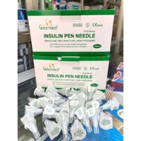 Đầu kim chích tiểu đường insulin | Kim bánh ú Greetmed 31G x 6mm