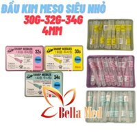 Đầu kim Nano tiêm dưỡng chất 34G - 4mm -Ful hộp (nhiều size lựa chọn)