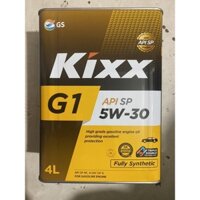 Dầu kixx G1 5w30 api sp can sắt