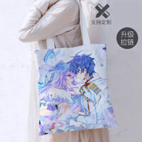 đấu la đại lục móc khoá đấu la đại lục mô hình đấu la đại lục lego đấu la đại lục Túi vải Douluo Continent, túi đeo vai đơn