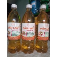 dầu lạc nguyên chất