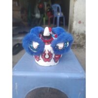 đầu lân mini trưng tủ kệ bàn sách