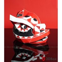 Đầu Lân Sư – Mô hình trang trí 3D Papercraft