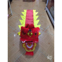 Đầu lân sư tử cho bé có kèm đuôi, mắt nháy sáng