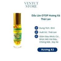 Dầu Lăn Thái Lan Chai 8ml , Hương Gừng Sả , Hương Sả , Hương Lavender - Hương Sả
