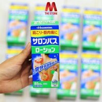 Dầu lăn xoa bóp SALONPAS HISAMITSU - CHAI LĂN SALONPAS GIẢM ĐAU XƯƠNG KHỚP NỘI ĐỊA NHẬT 85ML
