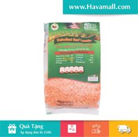 Đậu Lăng Đỏ Tách Đôi Hữu Cơ (Organic Dehulled Red Lentils) 250gr giàu chất xơ và acid folic