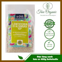 Đậu lăng xanh hữu cơ hạt đậu lăng tốt cho sức khỏe 400g Sottolestelle Organic