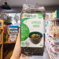 Đậu lăng xanh hữu cơ Markal Pháp 500g – bich 250g