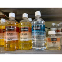 Dầu lanh, Dầu thông, Tăng bóng sơn dầu