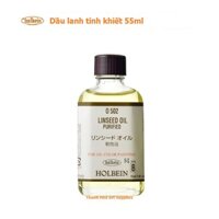 Dầu lanh tinh khiết 55ml Holbein [Linseed oil purified O502]