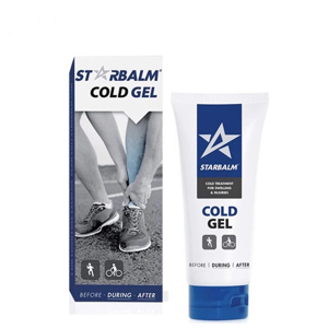Dầu lạnh xoa bóp Starbalm Cold Gel - Hà Lan giảm đau tức thì, giảm thâm tím và thư giãn cơ, Tuýp 100ml