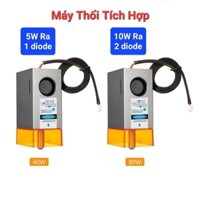 Đầu laser 40W/80W tích hợp máy thổi (với 1 hoặc 2 diode kết hợp)