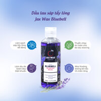 Dầu lau sáp chuyên biệt Jax Wax Australia Bluebell 100ml - làm sạch sáp wax, dịu da tức thì