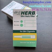 Đầu lọc khói thuốc khử độc Nhật Bản Herb 2 in 1, cho điếu nhỏ (esse) – điếu trung (555 bạc silver, mèo demi)
