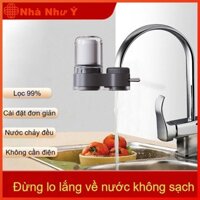 Đầu lọc nước tại vòi  7 lớp lọc, lọc bỏ vi khuẩn, cặn bẩn, clo và các chất thải trong nước