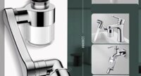 Đầu lọc nước tại vòi xoay 3 chiều tăng áp mạnh mẽ BA1677