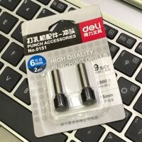 Đầu lưỡi đục thay cho máy bấm 2 lỗ Deli 0150