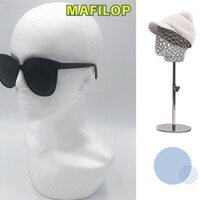 Đầu ma-canh MAFILOP, Mẫu đầu nam xốp thủ công, có màn hình mô hình ma-nơ-canh đeo vai Người mới bắt đầu