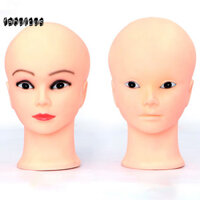 Đầu ma-nơ-canh nữ chuyên nghiệp FBS để thực hành trang điểm Đầu Manikin hói với hiệu ứng hiển thị tốt để đào tạo trang điểm Phần mở rộng lông mi và màn hình tóc giả